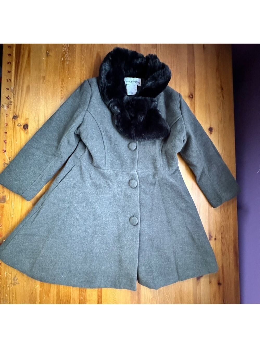 Chasing fireflies girls dress coat size 5